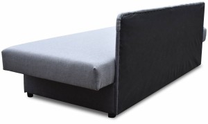 Łóżko tapicerowane z pojemnikiem 80x200 Dawid Szare