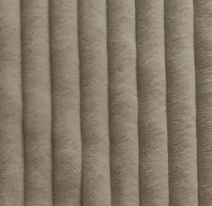 Narożnik rozkładany sofa funkcja spania NIRVANA PLUS sztruks gruby kremowy