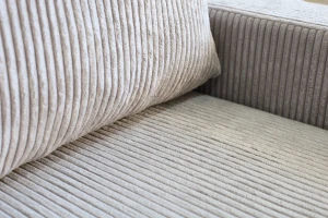 Narożnik do salonu rozkładany sofa funkcja spania NIRVANA sztruks grafitowy