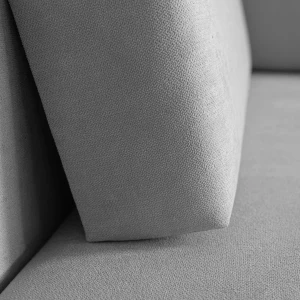Mała sofa rozkładana narożna dla dzieci z funkcją spania Milavo Beżowa