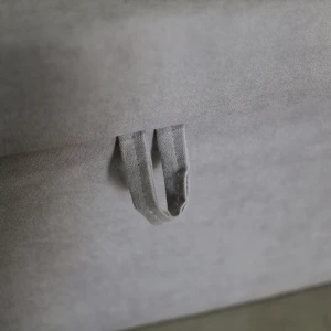Mała sofa rozkładana narożna dla dzieci z funkcją spania Milavo Grafitowa