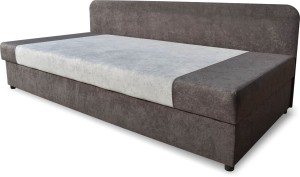 Łóżko tapicerowane z pojemnikiem 90x200 Sida PLUS Szare