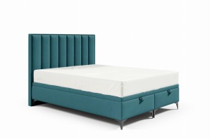 Łóżko kontynentalne z materacem Sofia 1 120x200 Zielone