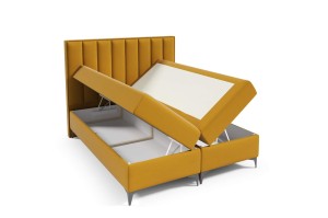 Łóżko kontynentalne Sofia 120x200 Różowe