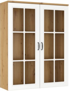 Witryna na komodę Flawia 100 2D Biały/Artisan