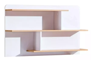 Półka na ścianę 110 cm Lorento 08 Biały/Dąb Nash