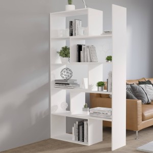 Regał regulowany 188 cm Karol 02 Biały