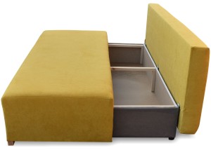 Kanapa z funkcją spania Eufori Plus Zielona