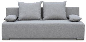 Sofa rozkładana sprężyny bonell Komfort Szara