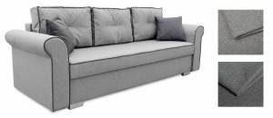 Sofa rozkładana Merida Szara