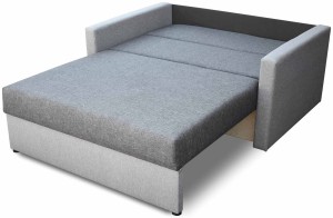 Fotel rozkładany Tedi 1 Szara/Grafitowa