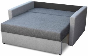 Fotel rozkładany Tedi 1 Szara/Grafitowa