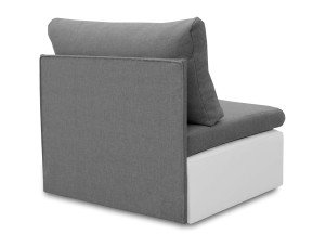 Sofa jednoosobowa do spania Toledo Turkusowy/Biały