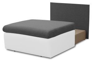 Sofa jednoosobowa do spania Toledo Turkusowy/Biały