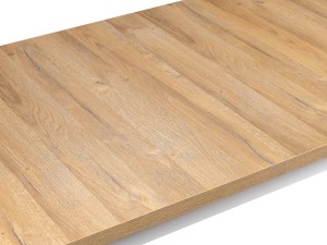 Stół rozkładany ALB1L 120/150x80 Biały/Dąb Grandson