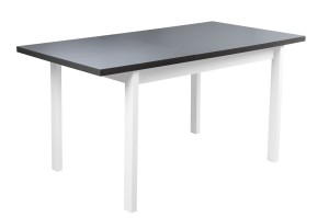 Stół rozkładany ALB1L 120/150x80 Biały/Grafit