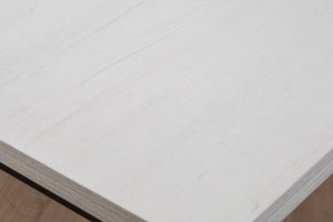 Stół rozkładany ALB3L 140/180x80 Czarny/Biały