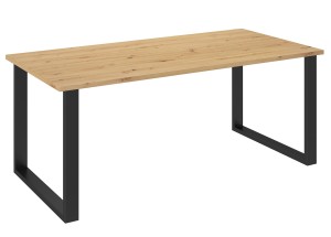 Stół loftowy Imperial 185x90 Dąb Artisan