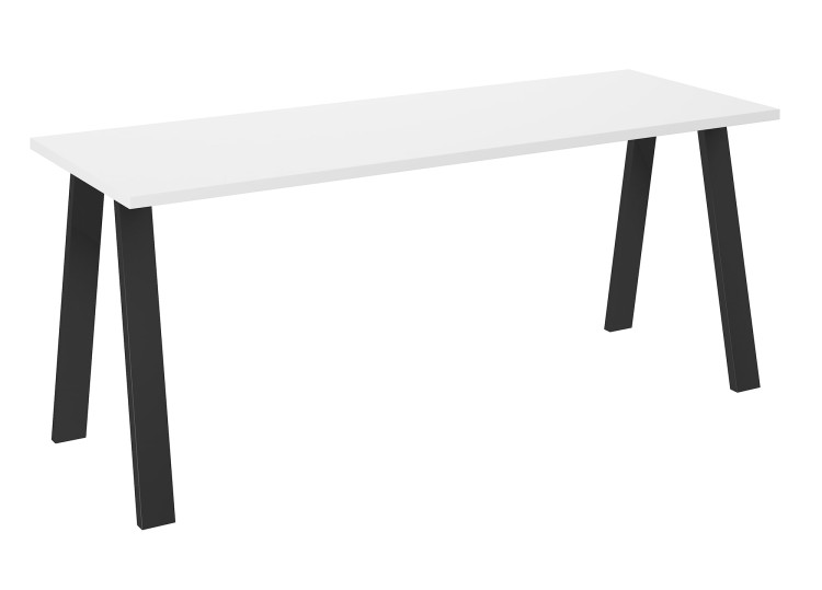 Stół loft Kleo 185x67 Biały