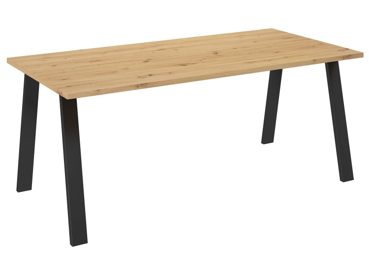 Stół loft Kleo 185x90 Dąb Artisan