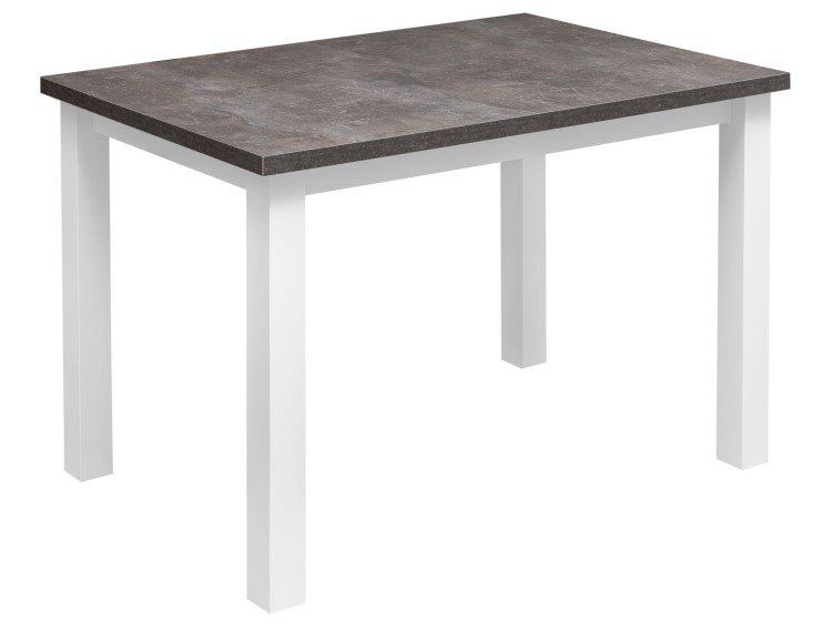 Stół do Kuchni LAP 120x80 Biały/Beton