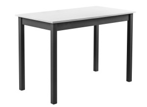 Stół drewniany MAX2L 110x60 Biały/Grafit