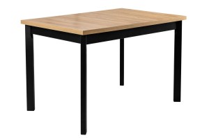 Stół drewniany Kuchni MAX5PL 120/150/80 Czarny/Grandson
