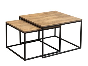 Stolik kawowy 2w1 Loft Dąb Lefkas
