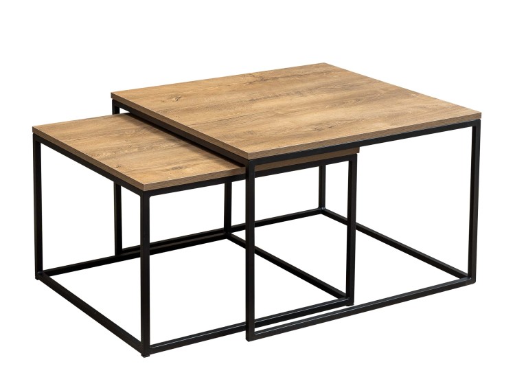 Stolik kawowy 2w1 Loft Dąb Lefkas