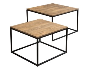 Stolik kawowy 2w1 Loft Dąb Lefkas