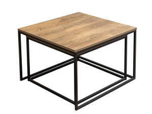 Stolik kawowy 2w1 Loft Dąb Lefkas