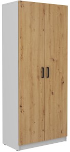 Szafa na segregatory Malta 111 2D Dąb Artisan/Szary