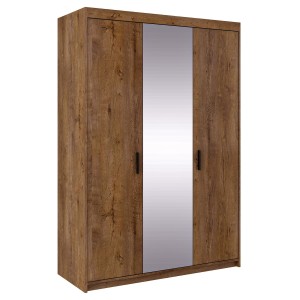 Szafa trzydrzwiowa z lustrem Elena Dąb Lefkas