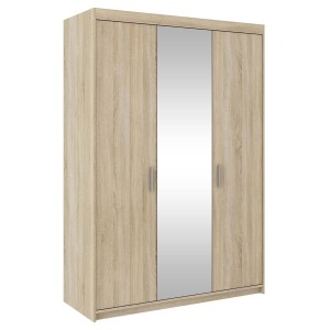 Szafa trzydrzwiowa z lustrem Elena Dąb Sonoma