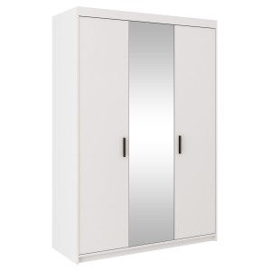 Szafa trzydrzwiowa z lustrem Elena Biała