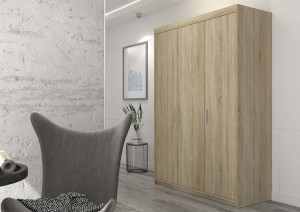 Szafa trzydrzwiowa Elena Dąb Sonoma