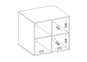 Szafka wisząca  Malta 104 2D Dąb Artisan