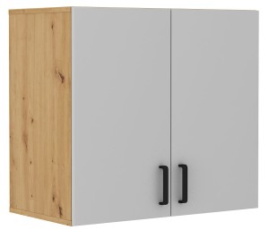 Szafka wisząca Malta 104 2D Szary/Dąb Artisan