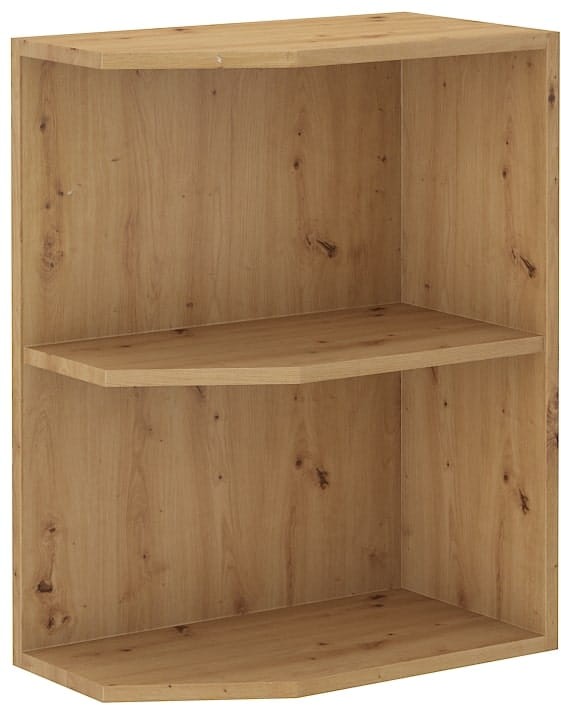 Szafka stojąca do kuchni otwarta zakończenie 30 D ZAK Dąb Artisan