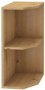 Szafka stojąca do kuchni otwarta zakończenie 30 D ZAK Dąb Artisan