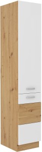 Szafka kominowa do kuchni ARTISAN HG 40 DK-210 2F Biały/Dąb Artisan