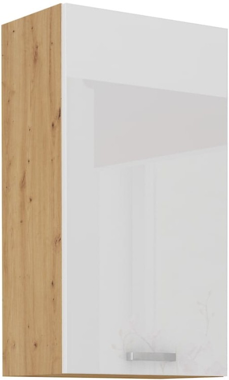 Szafka górna do kuchni ARTISAN HG 45 G-90 1F Biały/Dąb Artisan