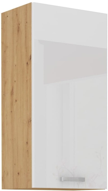 Szafka górna do kuchni ARTISAN HG 50 G-90 1F Biały/Dąb Artisan