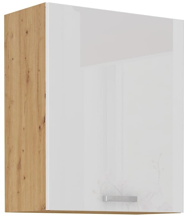 Szafka górna do kuchni ARTISAN HG 60 G-72 1F Biały/Dąb Artisan