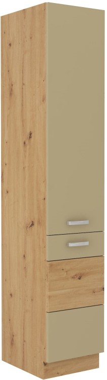 Szafka kominowa do kuchni ARTISAN HG 40 DK-210 2F Cappucino/Dąb Artisan
