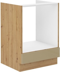 Szafka do kuchni pod piekarnik ARTISAN HG 60 D GAZ Cappucino/Dąb Artisan