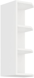 Szafka górna do kuchni otwarta zakończenie 30 G-90 ZAK Biały