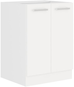 Szafka stojąca do kuchni EKO 60 D 2F BB Biały