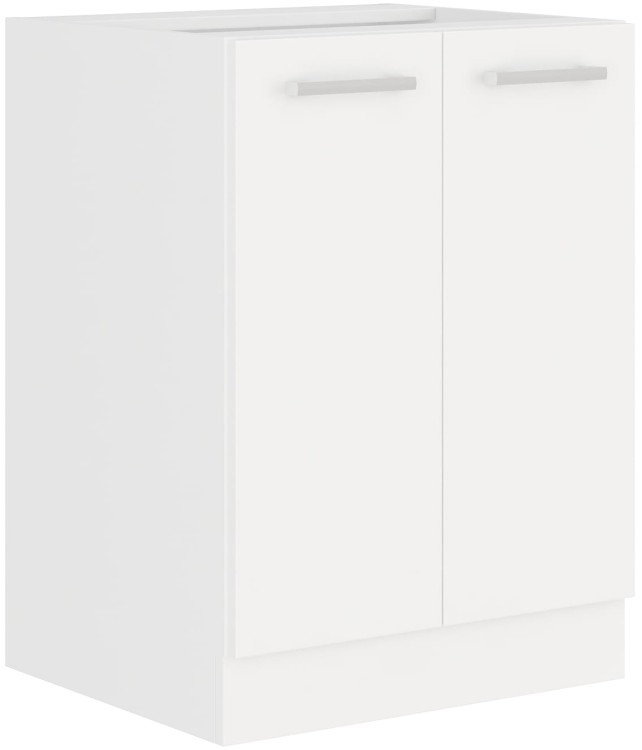 Szafka stojąca do kuchni EKO 60 D 2F BB Biały