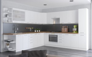 Szafka górna do kuchni EKO 80 G-72 2F Biały